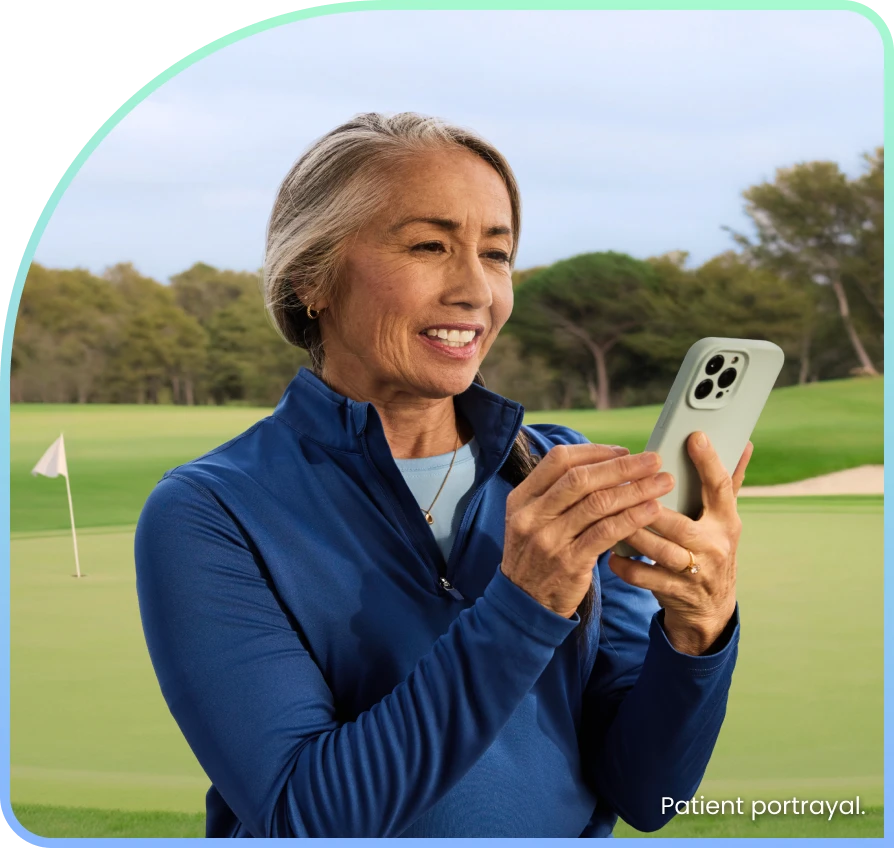 woman on phone
